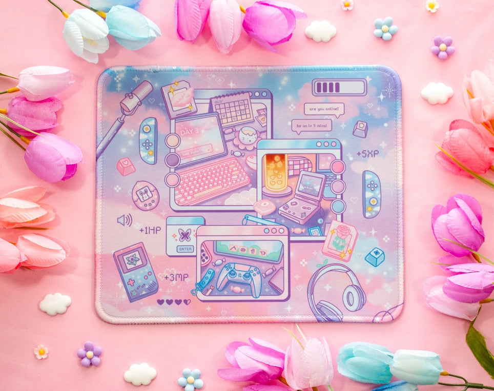 gamer vibes mouse pad
